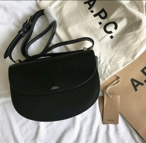 Borsa tracolla pelle nera - a, in