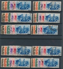 1941 ITALIA REGNO FRATELLANZA ARMI HITLER MUSSOLINI LOTTO 10 SERIE COMPLETE - 21