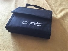 Copic Marker Pen Pencil Brush Travel Case Pouch holds 36 Japan 