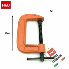 x Morse Morsa Morsetto A C Stringente Per Falegname Meccanico Misura 3" 15cm hmj