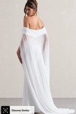 Maxi abito CLUB L bianco