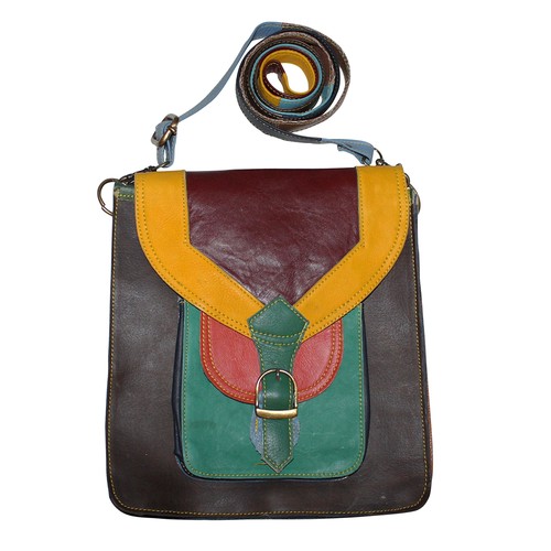 Borsa pelle liscia modello - pelle,