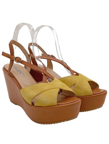Donna piu sandalo - a, zeppa