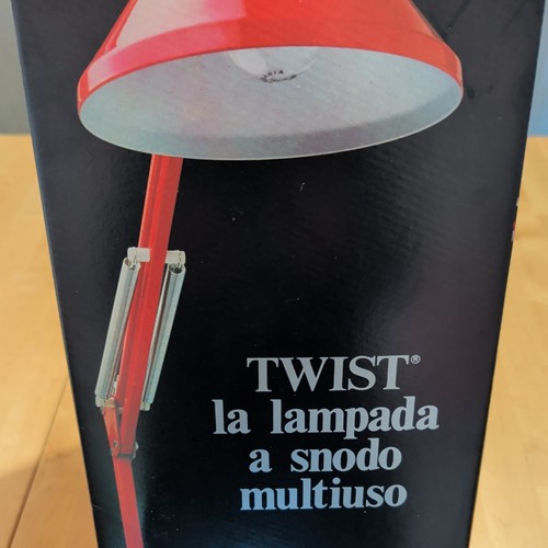 Lampada scrivania twist - twist, nera