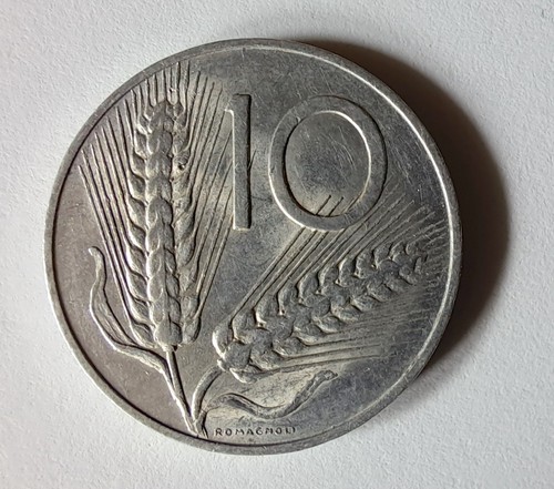 Moneta lire 1969 rarissima - 10,
