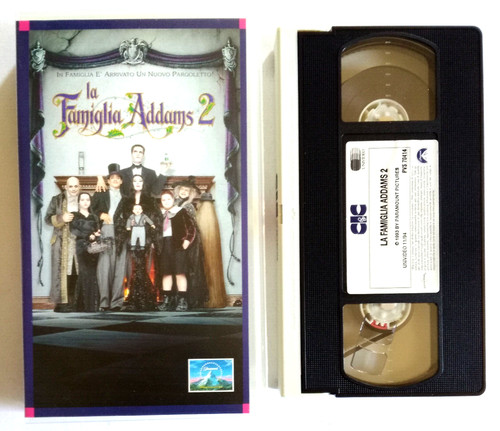 Vhs famiglia addams - vhs, 2