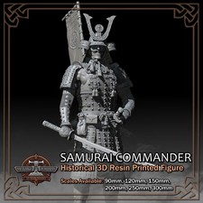 Taisho Samurai Commander - Scala da 1/18 a 1/6 - Kit modellino figure stampato in resina 3D