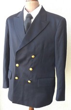 Giacca doppiopetto gilet camicia cravatta  Uff. M.M. del 2003 tg. 54 senza fregi