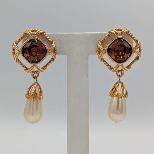 Orecchini pendenti swarovski - orecchini,