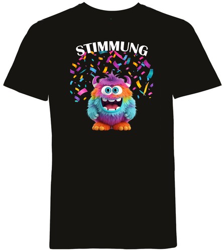 Shirt unisex monster mood - t-shirt,