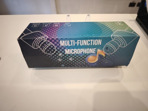Microfono wireless karaoke - , blu