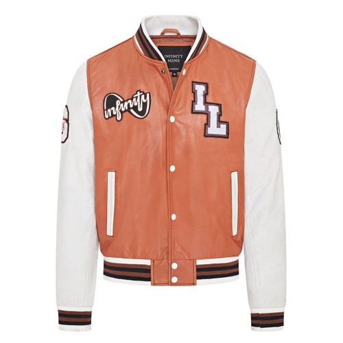 Uomo marrone baseball - marrone, pelle