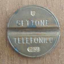 Gettone telefonico 7801