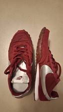 scarpe uomo sneakers nike Waffle Racer Rosso e Argento Silver usate Pochissimo
