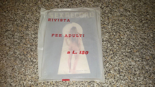 Busta rivista per adulti - rivista, lire