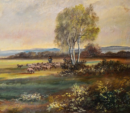 Meyrer dipinto ad olio - j.,