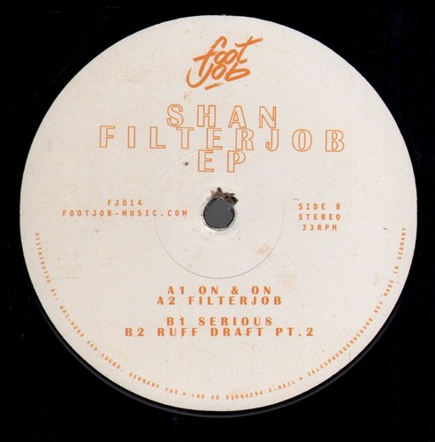 Shan filterjob vinyl - ep, 12"