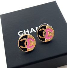 Orecchini rotondi chanel - rotondi,