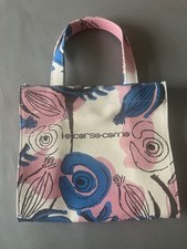 [Borsa del negozio inclusa] 10 borse in tela con fiori corso como