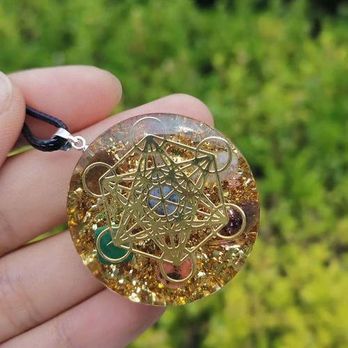 Collana orgonite ciondolo - collana,