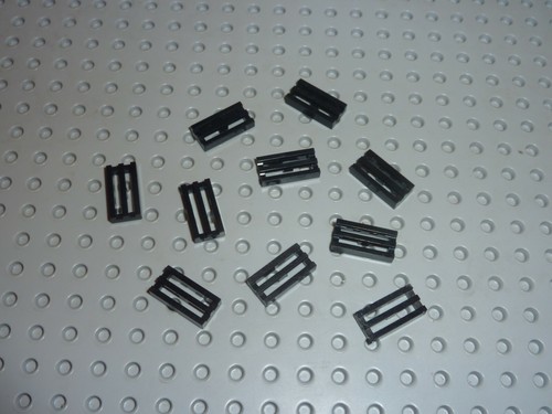Lego black grilles ref - 10,