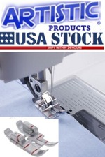 Piedino trapuntato a scatto