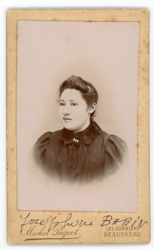 Photo cdv pageot beaupré - cdv,