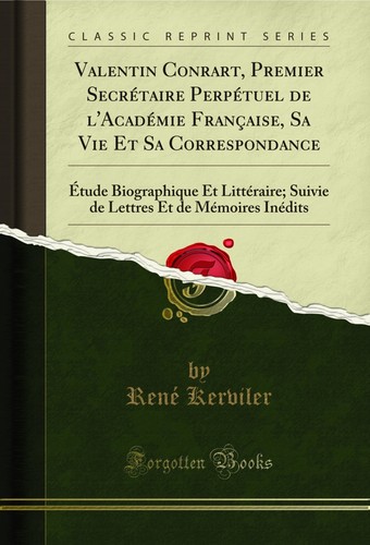 Valentin conrart premier - valentin, conrart,