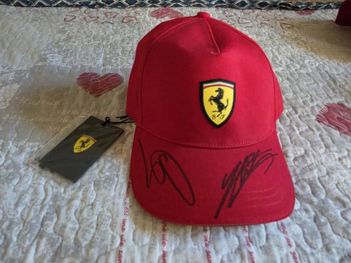 Cappellino ferrari firmato - cappellino,