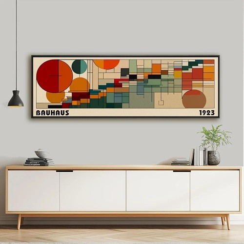 Poster bauhaus arte tela - arte,