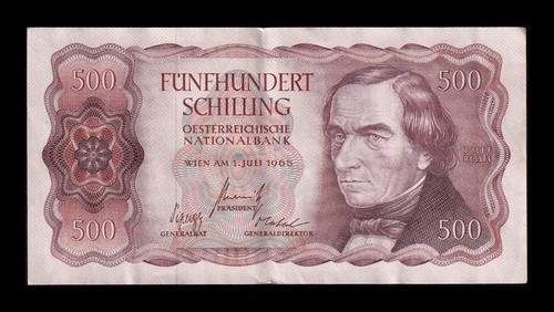 Austria 500 schilling 1965 - 500,