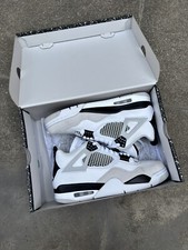 AIR JORDAN 4 RETRO’ MILITARY BLACK  DH6927-111  Taglia/size 42.5