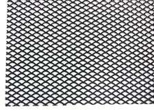 Griglia in alluminio griglia da corsa a nido d'ape 135 x 30 cm nera fine