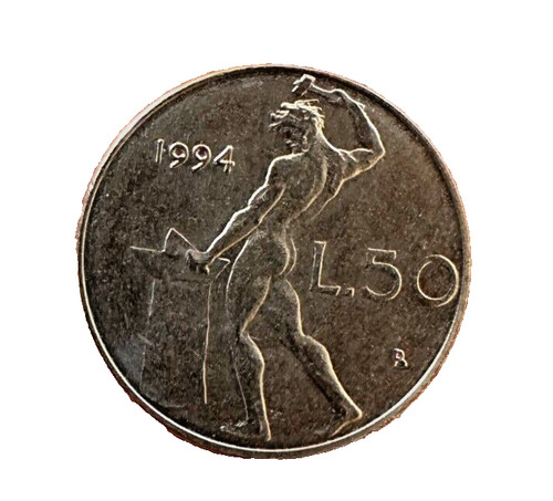 Rara moneta lire 1994 - 50,