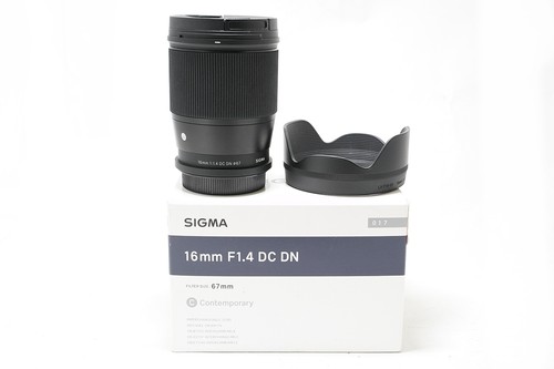 Obiettivo sigma 16mm dc - sigma, f1.4