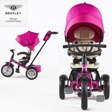 Passeggino passeggino originale Bentley Trike rosa carrozzina triciclo city buggy rosa