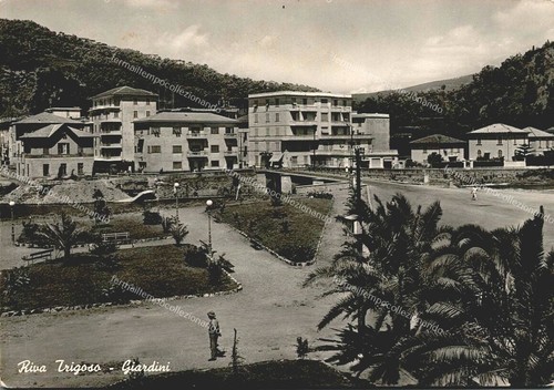 Ef611 cartolina riva trigoso - cartolina,