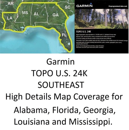 Topo 24k mappe sud est - u.s.,