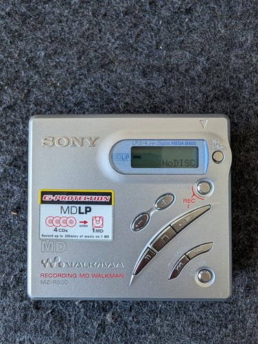 Sony r500 minidisc - sony,
