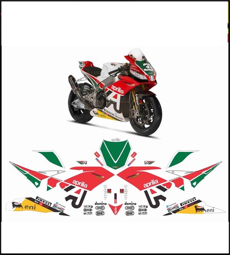 Adesivi rsv4 replica sbk 2014 - adesivi,
