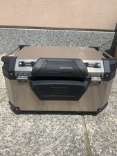 GIVI Trekker Outback 58 Bauletto Monokey per Moto - 58L, Argento (OBKN58A)