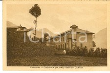 1930 ca CASSINA VALSASSINA (LC) Setificio CAMOZZI *Cartolina FP NV