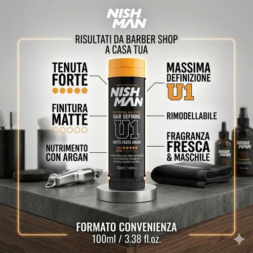 Nishman pasta opaca argan - u1,