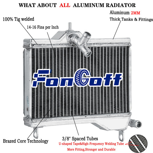 Rangées aluminium radiateur - aluminium,
