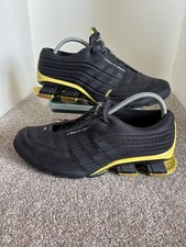 Adidas X Porsche Design Bounce Uomo UK 9 Scarpe da Ginnastica Calci Nero Giallo Sport