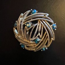 Vintage Gold tone Open Work