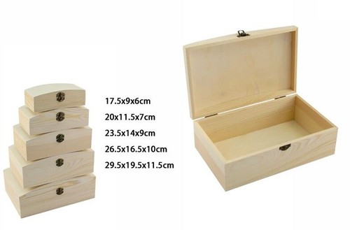 Scatole legno decoupage - in,