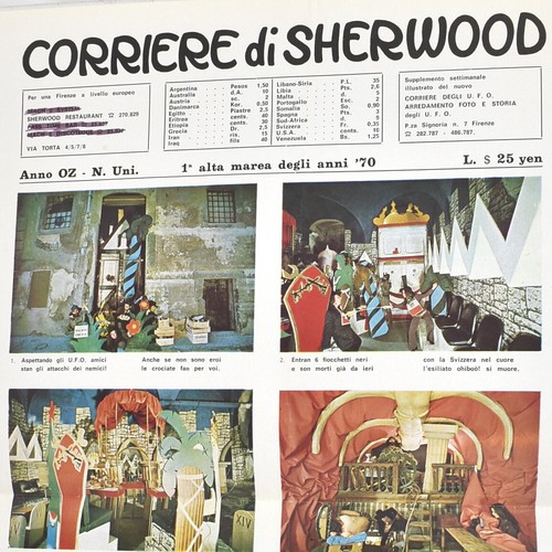 1970 ufo ristorante - ufo, corriere