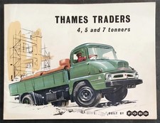 FORD THAMES TRADER camion 4, 5 e 7 tonnellate brochure di vendita SETTEMBRE 1958 #5863/958