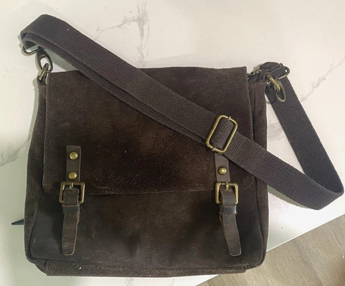 Vintage italian brown suede - italian,